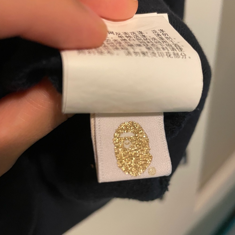 Bape Navy crew sweater - Picture 3 of 3